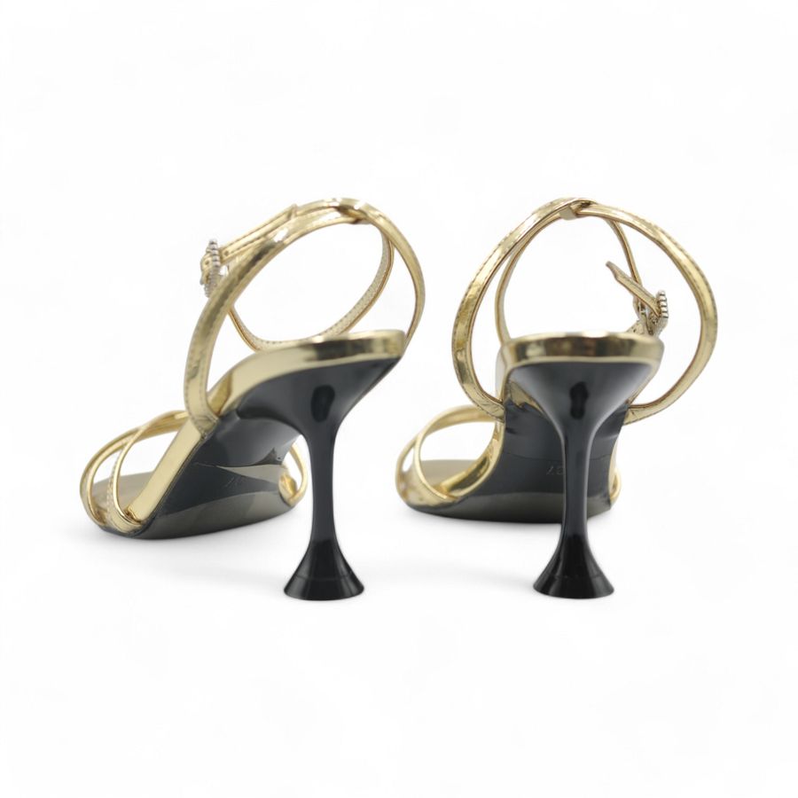 Giày Cao Gót Nữ TGG ST88-166 Màu Vàng Da Mềm Size 35