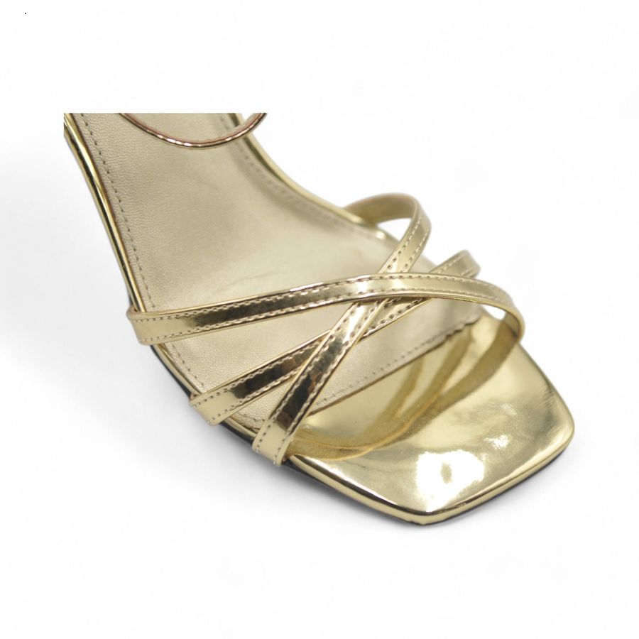 Giày Cao Gót Nữ TGG ST88-166 Màu Vàng Da Mềm Size 37