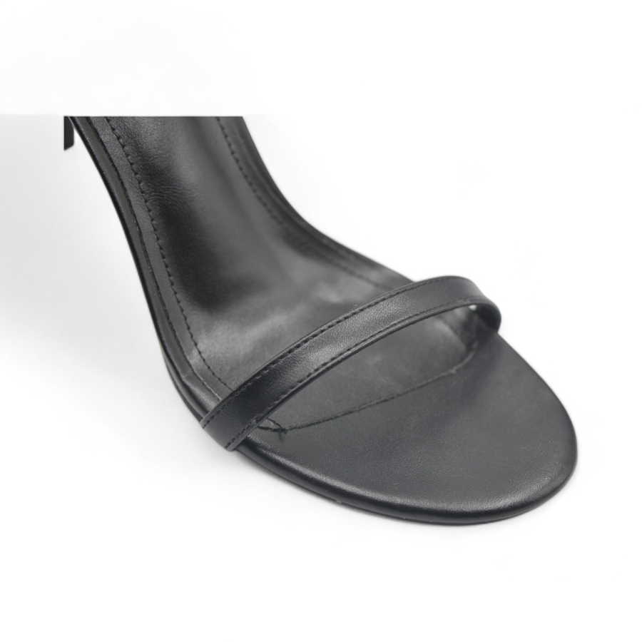 Giày Cao Gót TGG 666-8 Màu Đen Da Mềm Size 40