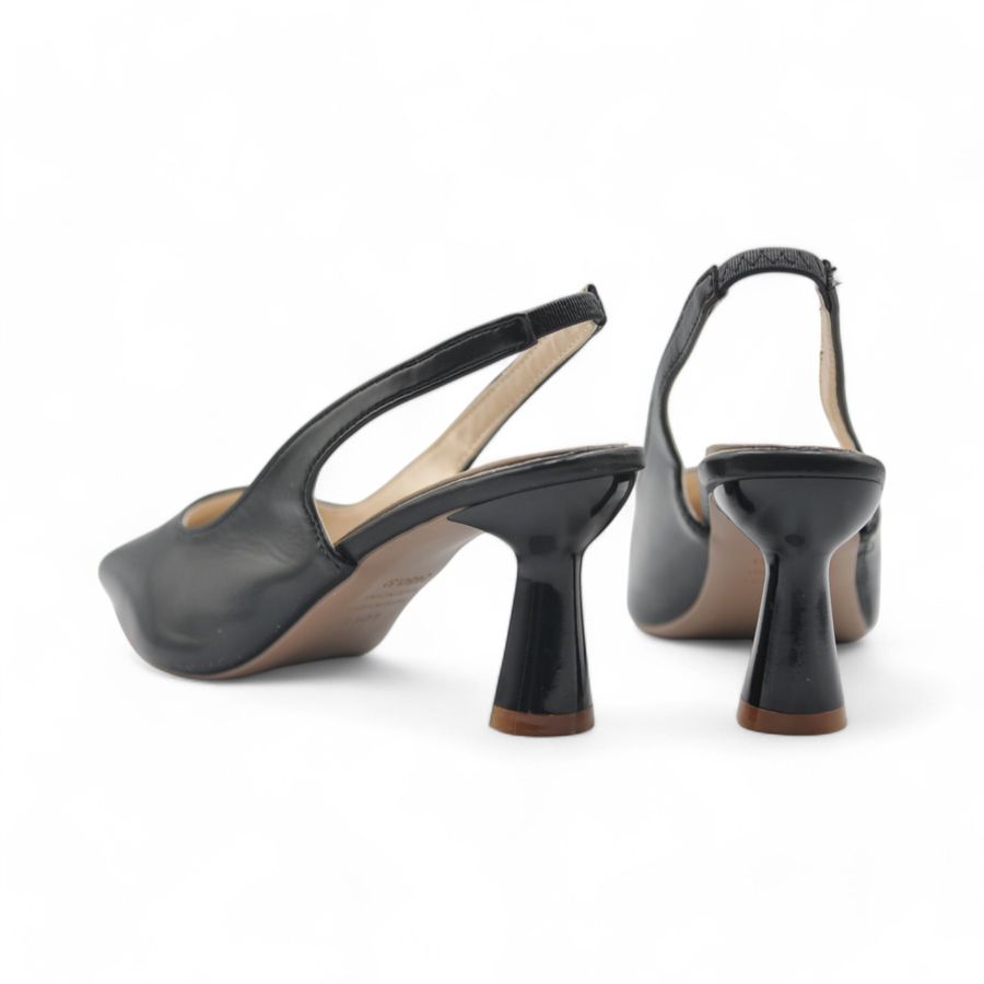 Giày Slingback Nữ TGG D1703 Màu Đen Da Pu Size 36