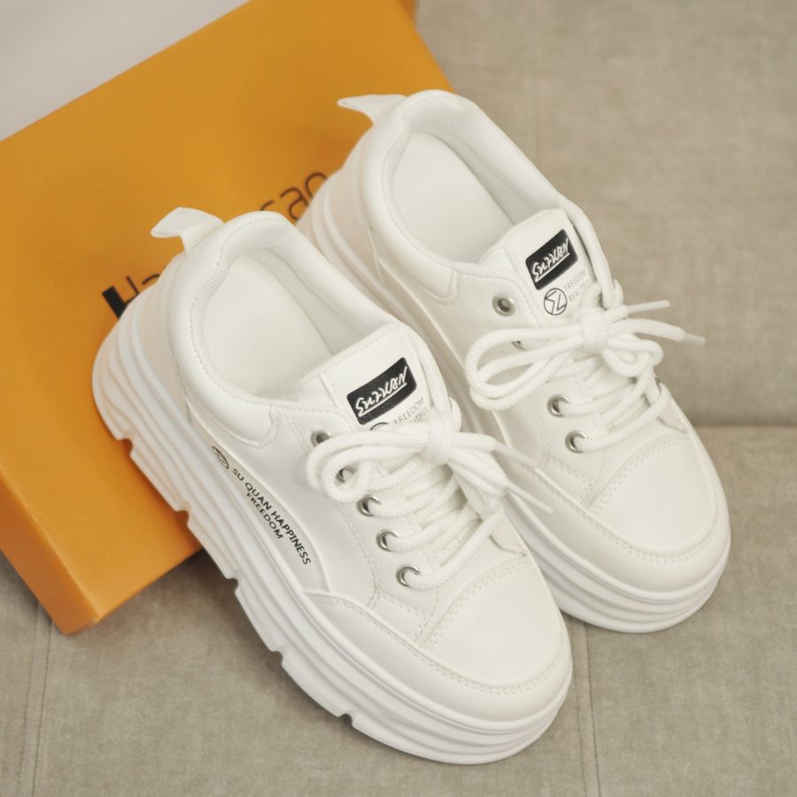 Giày Thể Thao Nữ TGG W3676 Màu Trắng Size 38