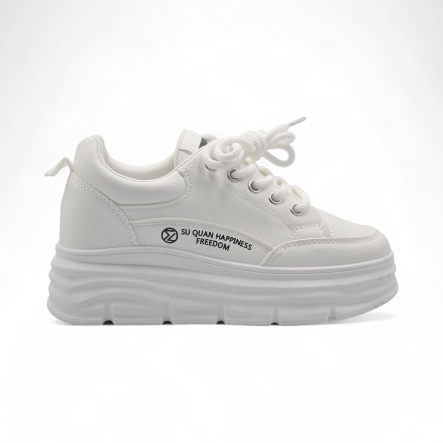 Giày Thể Thao Nữ TGG W3676 Màu Trắng Size 39