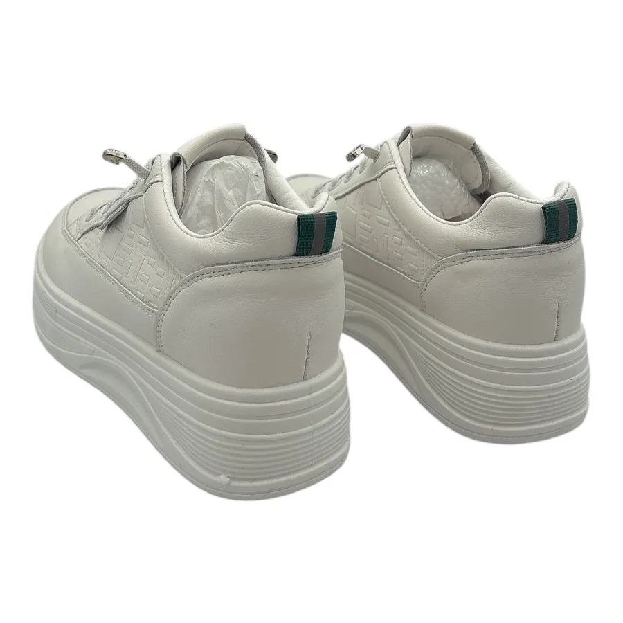 Giày Thể Thao Nữ TGG 8805 Trắng Phối Xanh Size 37