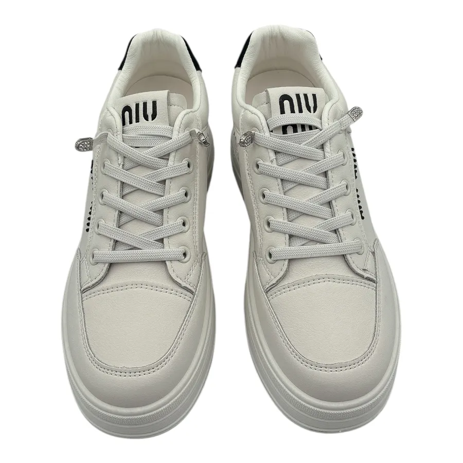 Giày Thể Thao Nữ TGG 8806 Trắng Phối Đen Size 39