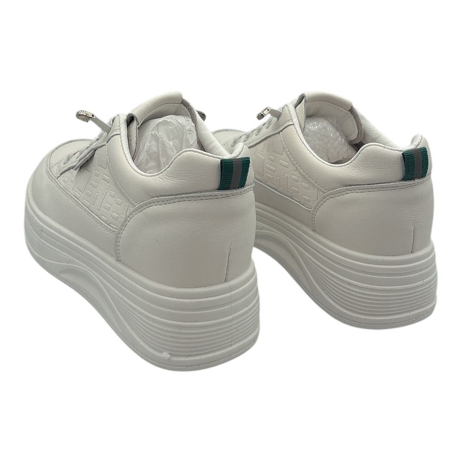 Giày Thể Thao Nữ TGG 8805 Trắng Phối Xanh Size 38