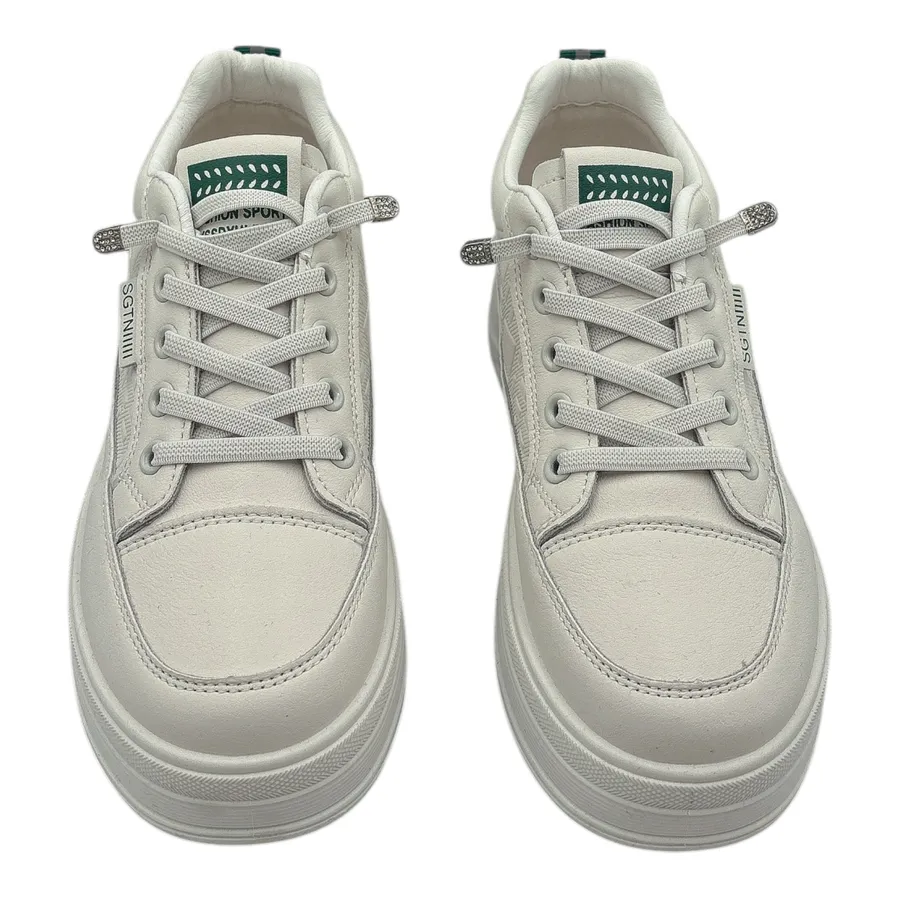 Giày Thể Thao Nữ TGG 8805 Trắng Phối Xanh Size 39