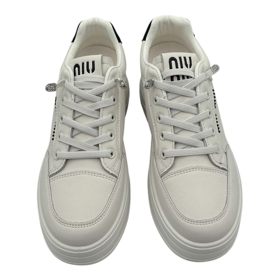 Giày Thể Thao Nữ TGG 8806 Trắng Phối Đen Size 37