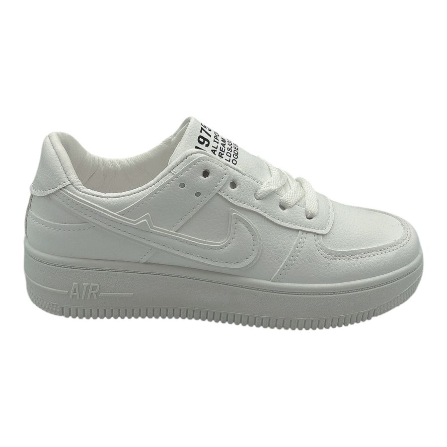 Giày Thể Thao Nữ TGG AJ008 Viền Trắng Dây Trắng Size 37