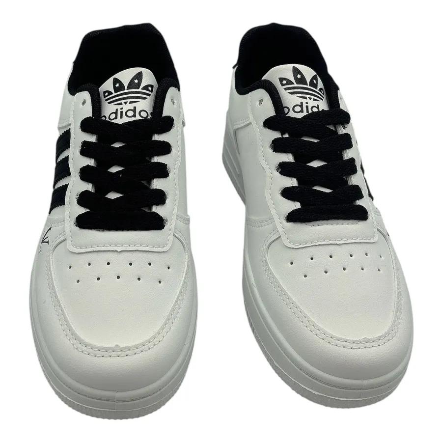 Giày Thể Thao Nữ TGG AJ389 Trắng Phối Dây Đen Size 38