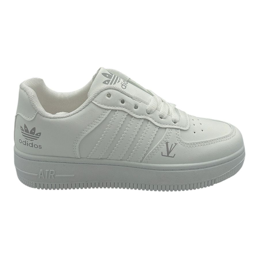 Giày Thể Thao Nữ TGG AJ389 Trắng Phối Dây Trắng Size 38