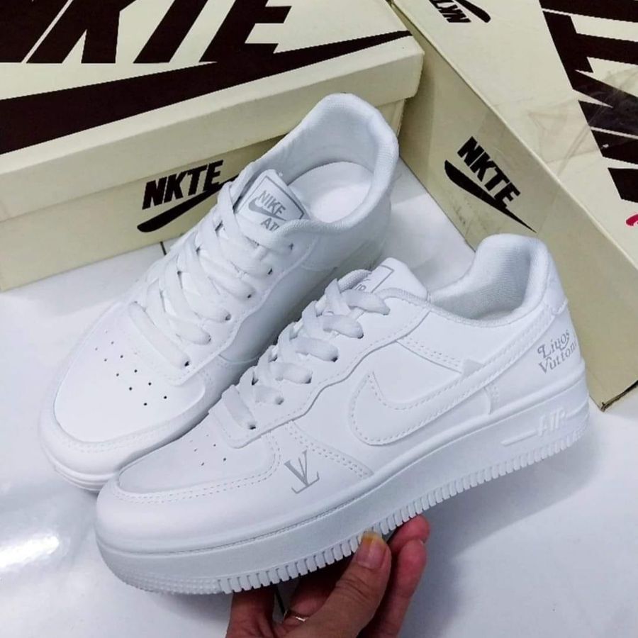 Giày Thể Thao Nikf Nữ TGG AJ388 Màu Trắng Size 36